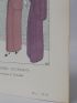 DOEUILLET : Les Premiers soupçons. Costumes trotteurs de Doeuillet (pl.10, La Gazette du Bon ton, 1912-1913 n°3) - First edition - Edition-Originale.com