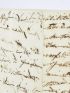 DROUET : Lettre d'amour autographe inédite signée adressée à son amant Victor Hugo : 