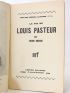 DROUIN : La vie de Louis Pasteur - Libro autografato, Prima edizione - Edition-Originale.com