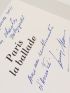 DUTOURD : Paris la ballade - Autographe, Edition Originale - Edition-Originale.com