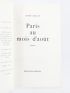 FALLET : Paris au mois d'août - First edition - Edition-Originale.com