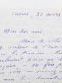 FARRERE : Belle lettre autographe signée à son ami Pierre Louÿs notamment à propos de son état-major qui  le soupçonne de consommer de l'opium : 