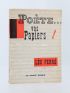 FERRE : Poète... vos papiers - Signed book, First edition - Edition-Originale.com