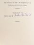 FEUILLET : Chamillac - Autographe, Edition Originale - Edition-Originale.com