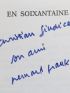 FRANK : En soixantaine - Chroniques 1961-1971 - Autographe, Edition Originale - Edition-Originale.com