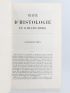 FREY : Traité d'histologie et d'histochimie - First edition - Edition-Originale.com