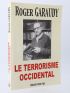 GARAUDY : Le terrorisme occidental - Signed book, First edition - Edition-Originale.com