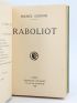 GENEVOIX : Raboliot - Edition Originale - Edition-Originale.com