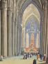 GILIO RIMOLDI : Veduta interna del Duomo di Milano  - First edition - Edition-Originale.com