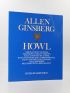 GINSBERG : Howl - Signed book - Edition-Originale.com