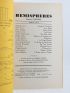 GOLL : Hémisphères - Revue franco-américaine de poésie. French American quarterly of Poetry. Collection complète du N°1 au N°6 - Edition Originale - Edition-Originale.com