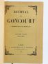GONCOURT : Journal - Edition Originale - Edition-Originale.com