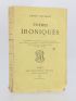 GOUDEAU : Poèmes ironiques - Libro autografato, Prima edizione - Edition-Originale.com
