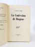 GUERIN : La confession de Diogène - Edition Originale - Edition-Originale.com
