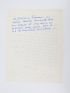 GUS BOFA : Lettre autographe signée adressée à Carlo Rim : 