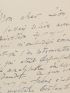 HAHN : Lettre autographe signée à Léon Daudet à propos de la biographie que ce dernier a écrite sur son père Alphonse Daudet : 