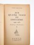 HALLEGUEN : Aux quatre vents du gaullisme 1940-1952. Introduction au désordre français - Autographe, Edition Originale - Edition-Originale.com