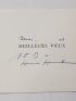 HARTUNG : Carte de voeux adressée à Georges et Alice Raillard pour l'année 1967 signée et par Hans Hartung et Anna-Eva Bergman  - Signiert, Erste Ausgabe - Edition-Originale.com