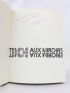 IONESCO : Temple aux miroirs - Signed book, First edition - Edition-Originale.com