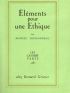 JOUHANDEAU : Eléments pour une éthique - Prima edizione - Edition-Originale.com
