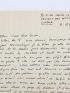 KISLING : Affectueuse et nostalgique lettre autographe signée adressée à Carlo Rim depuis son exil lisboète se languissant de sa regrettée Provence : 