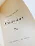 KOECHLIN : L'agenda - Edition Originale - Edition-Originale.com
