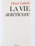 LABORIT : La Vie antérieure - Libro autografato, Prima edizione - Edition-Originale.com
