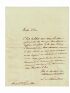LAMARTINE : Lettre autographe signée adressée à un duc - Signed book, First edition - Edition-Originale.com