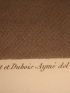 DUBOIS-AYME : DESCRIPTION DE L'EGYPTE.  Babylone. Plan, vue et détails d'un édifice de construction romaine. (ANTIQUITES, volume V, planche 20) - Edition Originale - Edition-Originale.com