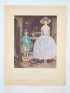 LANVIN : On t'attend ! Robe d'organdi et manteau d'enfant, de Jeanne Lanvin (pl.44, La Gazette du Bon ton, 1920 n°6) - Edition Originale - Edition-Originale.com