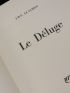 LE CLEZIO : Le déluge - Erste Ausgabe - Edition-Originale.com