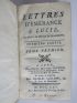 LEPRINCE DE BEAUMONT : Lettres d'Emerance à Lucie - Prima edizione - Edition-Originale.com