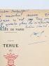 LEBEY : Vallée de Paris - Grand chapitre - Tenue du 16 Septembre 1924 - Discours du F:.André Lebey - Autographe, Edition Originale - Edition-Originale.com