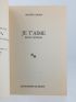 LINDON : Je t'aime - Récits critiques - Signed book, First edition - Edition-Originale.com