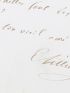 LITTRE : Lettre autographe datée et signée adressée à son ami Louis Hachette, éditeur de son célèbre dictionnaire  - Signed book, First edition - Edition-Originale.com
