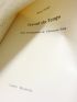 LUCOT : Travail du temps - Libro autografato, Prima edizione - Edition-Originale.com