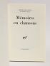 MAC ORLAN : Mémoires en chansons - Signed book, First edition - Edition-Originale.com