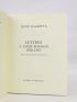 MAGRITTE : Lettres à André Bosmans 1958-1967 - Erste Ausgabe - Edition-Originale.com