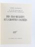 MALRAUX : Le Musée imaginaire de la Sculpture mondiale, Tome II : Des bas-reliefs aux grottes sacrées - Signiert, Erste Ausgabe - Edition-Originale.com