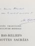 MALRAUX : Le Musée imaginaire de la Sculpture mondiale, Tome II : Des bas-reliefs aux grottes sacrées - Signed book, First edition - Edition-Originale.com