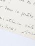 MARTIN DU GARD : Lettre autographe signée adressée à l'entrepreneur s'occupant de l'installation du chauffage dans sa maison de Seine-et-Marne  - Signiert, Erste Ausgabe - Edition-Originale.com