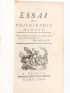 MAUPERTUIS : Essai de philosophie morale - Erste Ausgabe - Edition-Originale.com