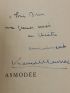 MAURIAC : Asmodée - Signed book, First edition - Edition-Originale.com