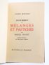 MAUROIS : Supplément à Mélanges et Pastiches de Marcel Proust. Le côté de Chelsea - Edition Originale - Edition-Originale.com