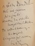 MAURRAS : Les amants de Venise - George Sand et Musset - Libro autografato - Edition-Originale.com
