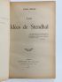MELIA : Les idées de Stendhal - Autographe, Edition Originale - Edition-Originale.com