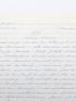 MESRINE : Belle lettre d'amour autographe datée et signée de Jacques Mesrine, toute empreinte de révolte contre les journalistes et pleine d'admiration pour les infimières, écrite depuis la prison de Fleury-Mérogis et adressée à sa compagne Jeanne Schneider : 