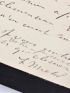 MICHEL : Lettre autographe signée adressée à Lucien Barrois : 