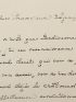 MONTESQUIOU : Lettre autographe signée adressée à Henri Lapauze - Signed book, First edition - Edition-Originale.com