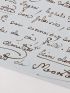 MONTESQUIOU : Lettre autographe signée adressée à un  critique littéraire à qui il reproche de ne pas vouloir évoquer son dernier livre par trop réactionnaire et aristocratique : 